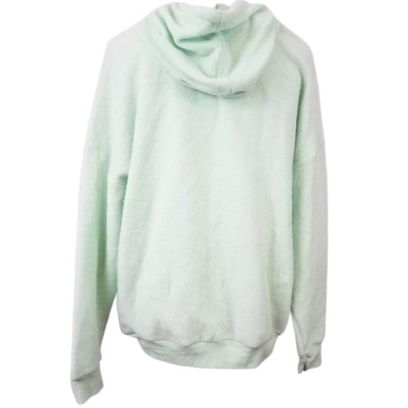SOFT SERVE CLOTHING Mint Green Oversized Cloud Cotton Hoodie Women's Medium - Picture 3 of 6